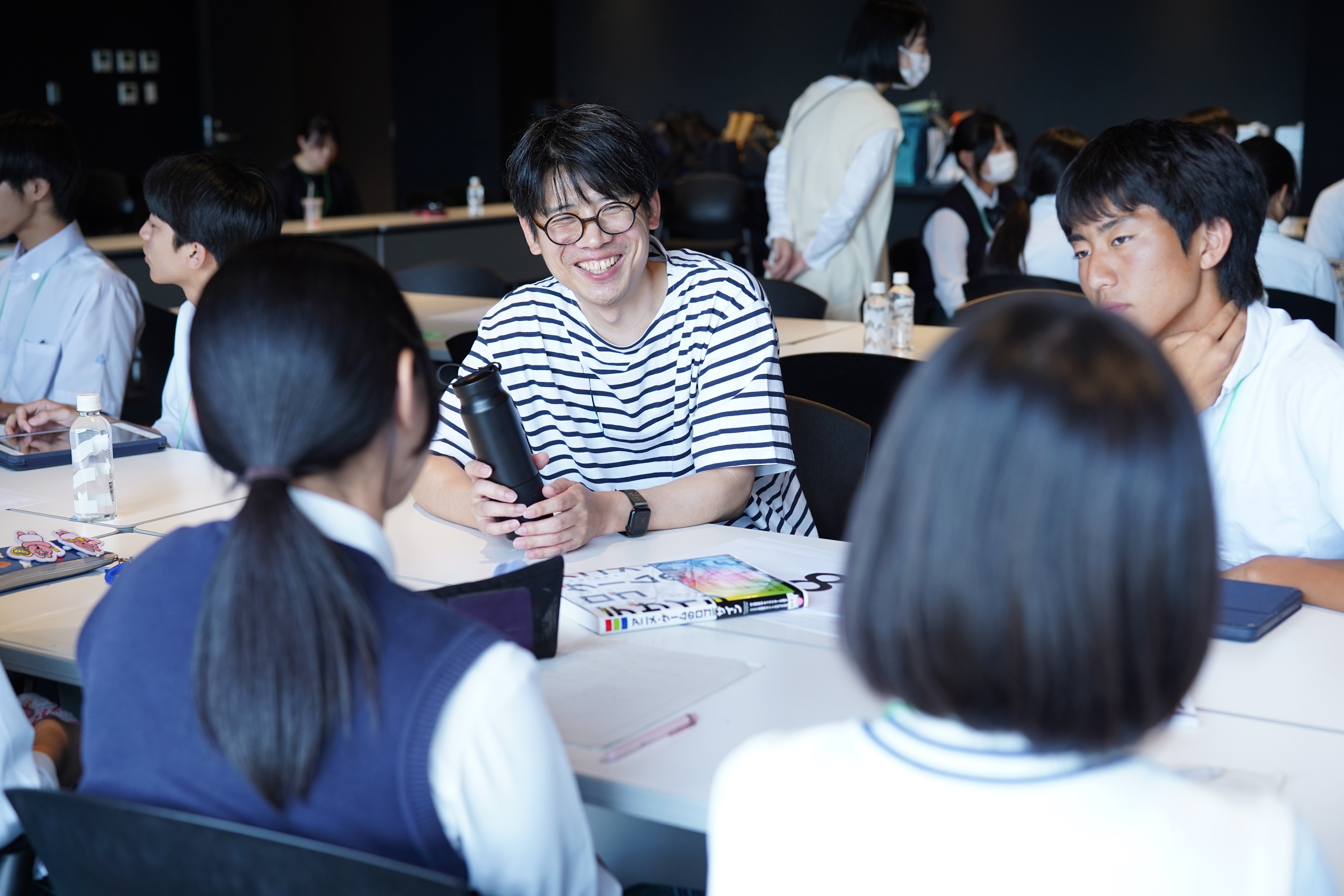 社員との交流1